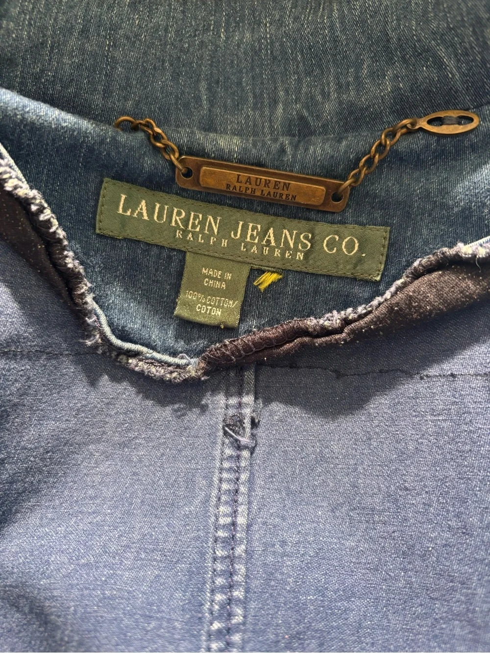 Vintage Ralph Lauren Custom -designed Frida Kahlo jacket 100% Cotton - Picture 6 of 14